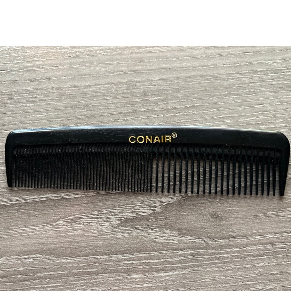 Conair Pocket Hair Comb 5"‎ Dual Fine & Wide Tooth Travel Grooming Tool Styling
